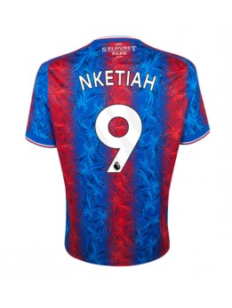 Crystal Palace Eddie Nketiah #9 Replika Hemmakläder 2024-25 Kortärmad